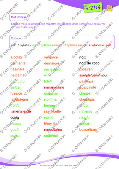 Page 7 de la fiche