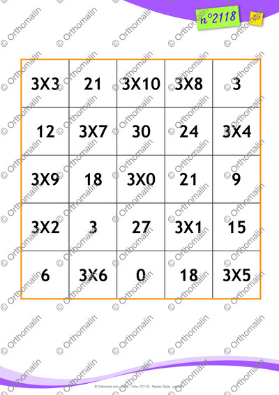 Page 5 de la fiche
