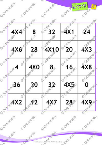 Page 6 de la fiche