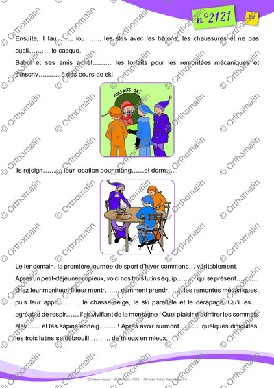 Page 3 de la fiche