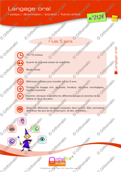 Page 1 de la fiche