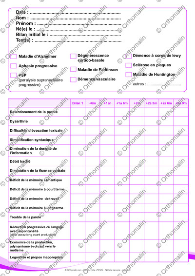 Page 2 de la fiche