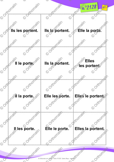 Page 6 de la fiche