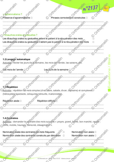 Page 4 de la fiche