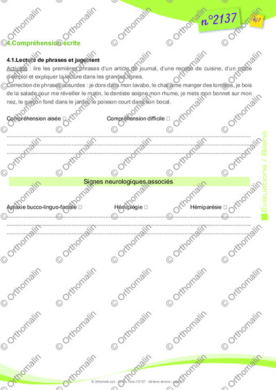 Page 6 de la fiche