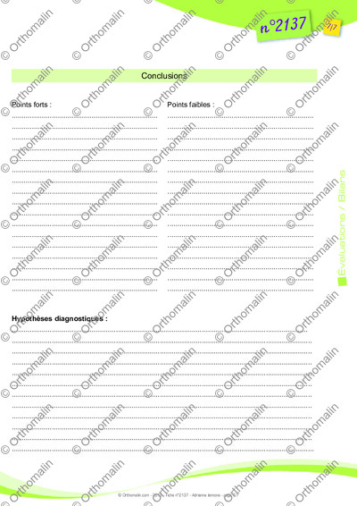 Page 7 de la fiche