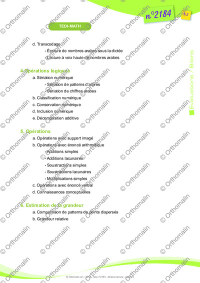 Page 3 de la fiche