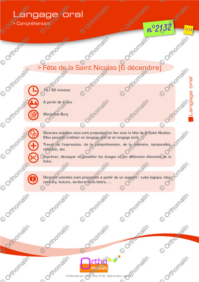 Page 1 de la fiche