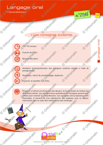 Page 1 de la fiche