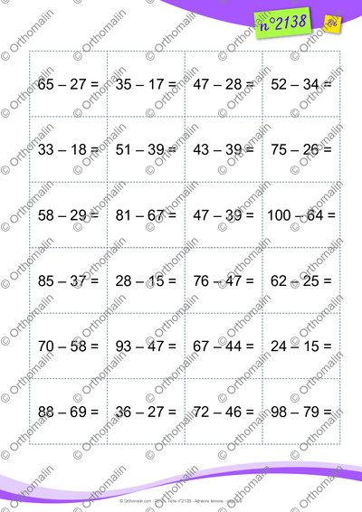 Page 2 de la fiche