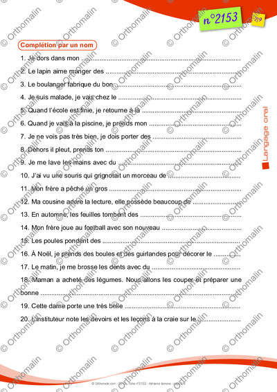 Page 2 de la fiche