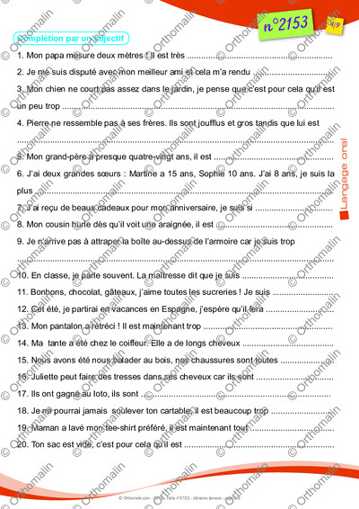 Page 4 de la fiche