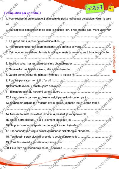 Page 6 de la fiche