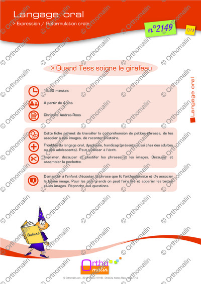 Page 1 de la fiche