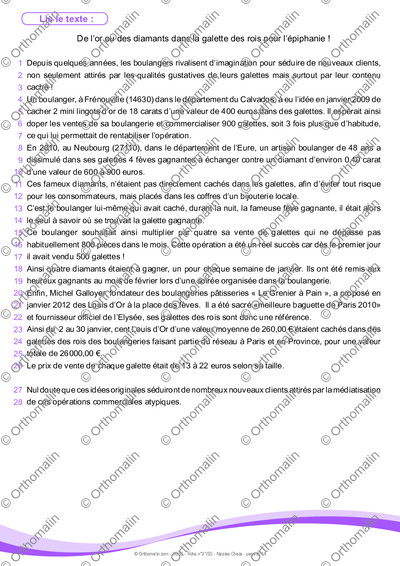 Page 2 de la fiche