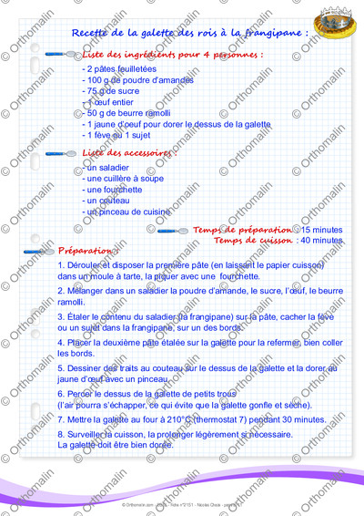 Page 2 de la fiche