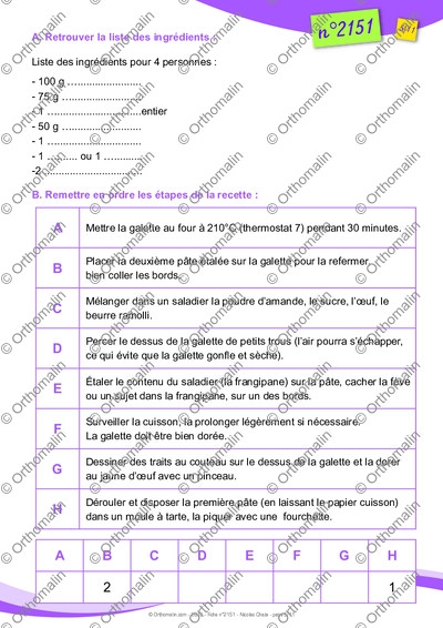 Page 5 de la fiche
