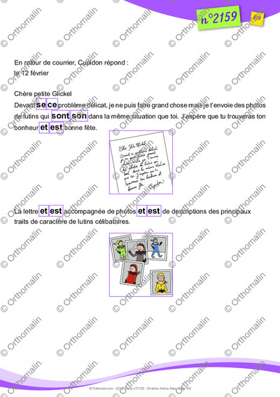 Page 4 de la fiche