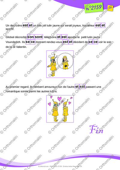 Page 5 de la fiche