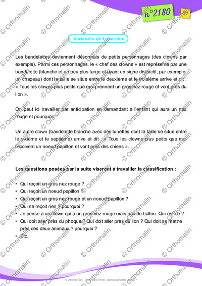 Page 5 de la fiche
