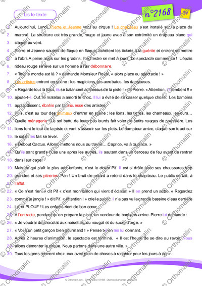 Page 2 de la fiche