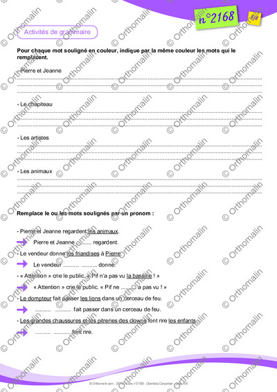 Page 4 de la fiche