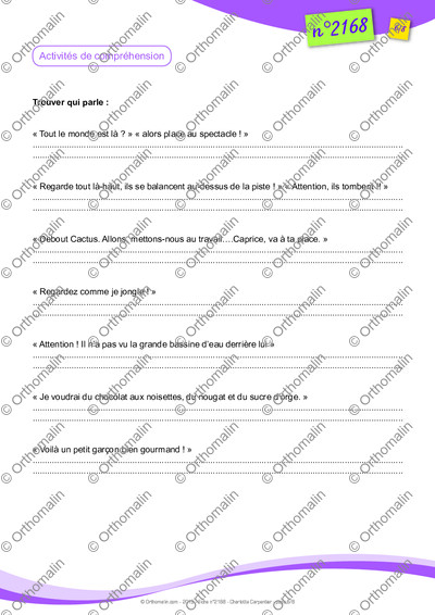 Page 6 de la fiche