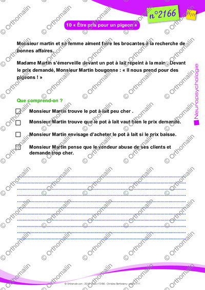 Page 11 de la fiche
