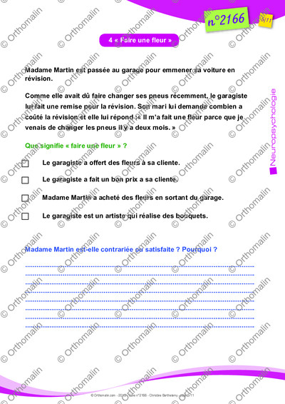 Page 5 de la fiche