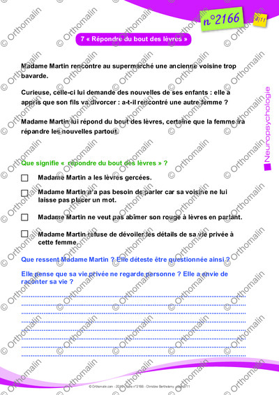 Page 8 de la fiche