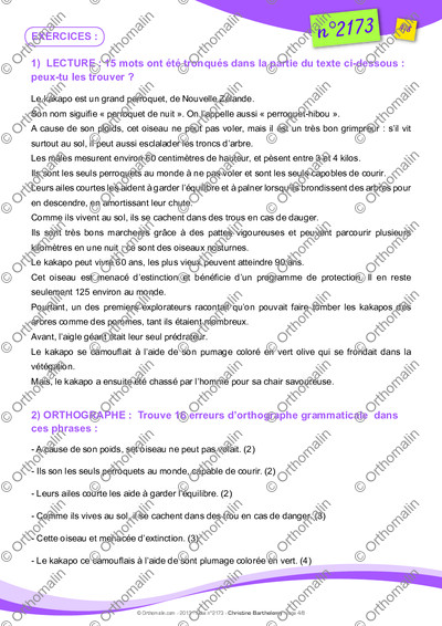 Page 4 de la fiche
