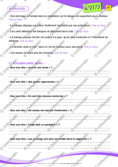 Page 6 de la fiche
