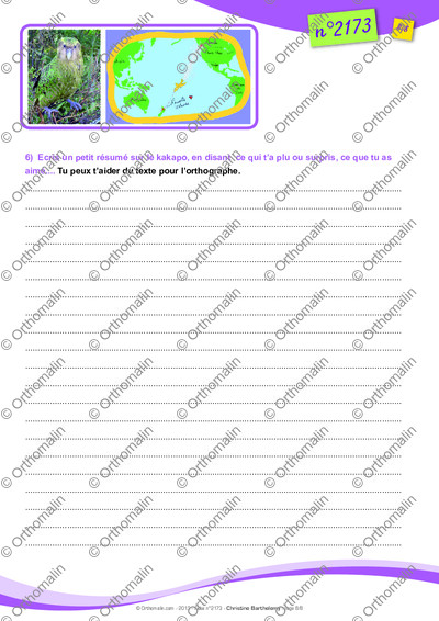 Page 8 de la fiche