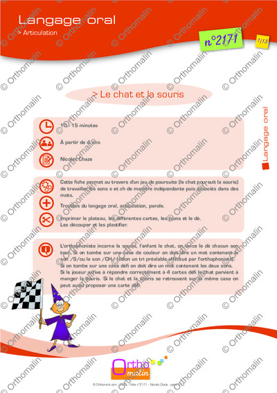Page 1 de la fiche