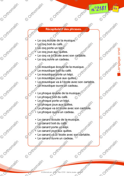Page 8 de la fiche