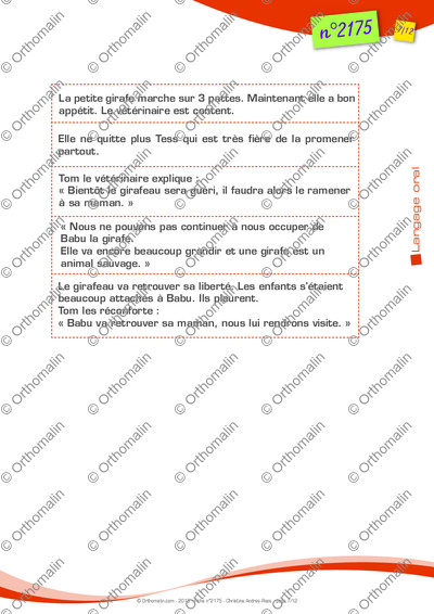 Page 7 de la fiche