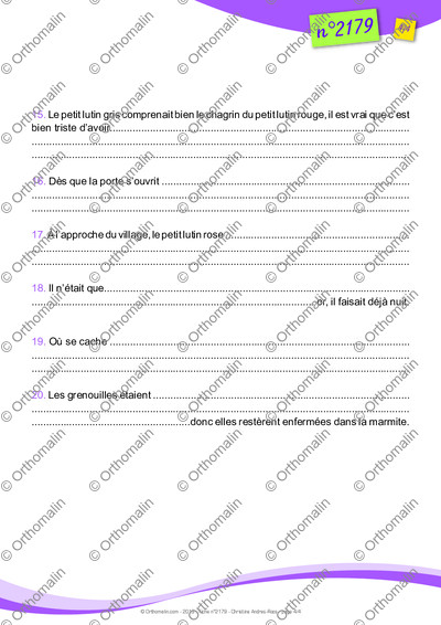 Page 4 de la fiche