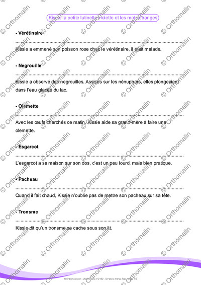 Page 4 de la fiche