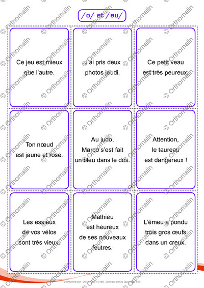 Page 5 de la fiche