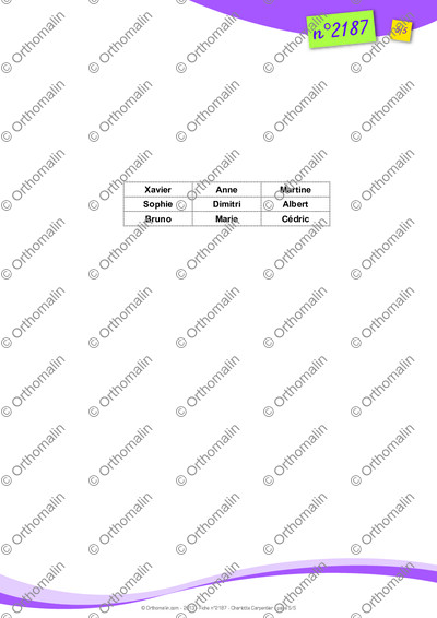 Page 5 de la fiche