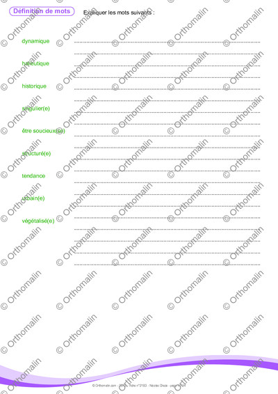 Page 11 de la fiche