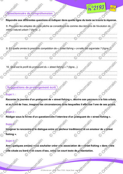 Page 14 de la fiche