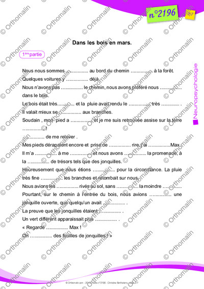 Page 2 de la fiche