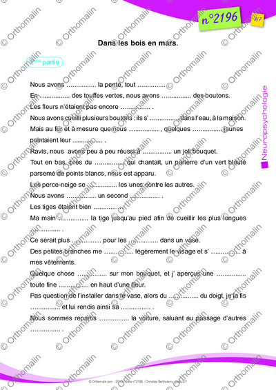 Page 3 de la fiche