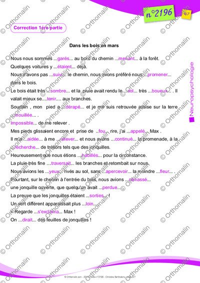 Page 6 de la fiche