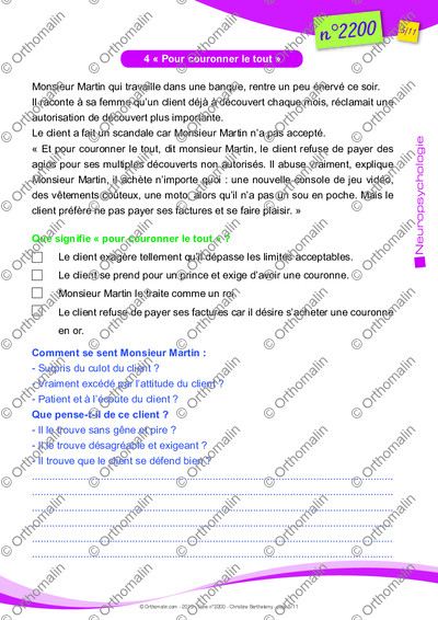 Page 5 de la fiche