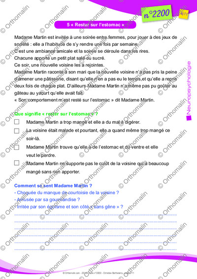 Page 6 de la fiche