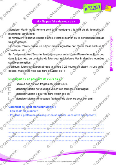 Page 7 de la fiche