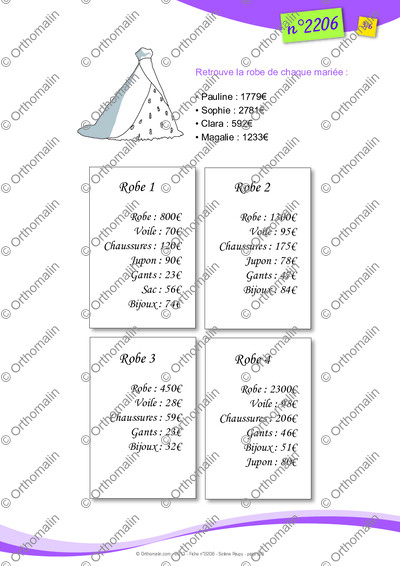 Page 3 de la fiche