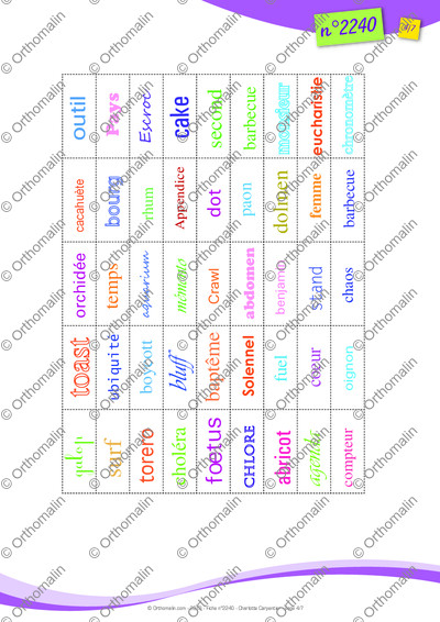 Page 4 de la fiche